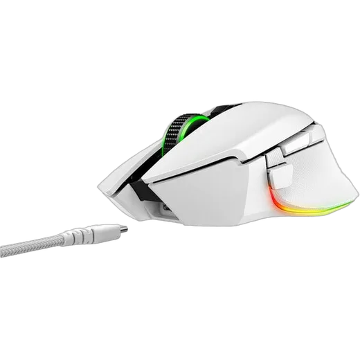Razer Basilisk V3 Pro - Sans-Fil - RGB - Blanc — vue 3