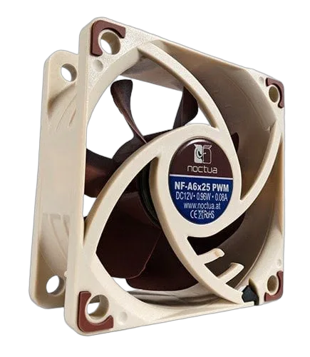 Noctua NF-A6x25-PWM - 60mm — vue 3