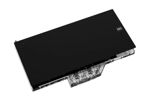 Alphacool Eisblock Aurora Acryl RTX4080 SuprimX with BackP — vue 3