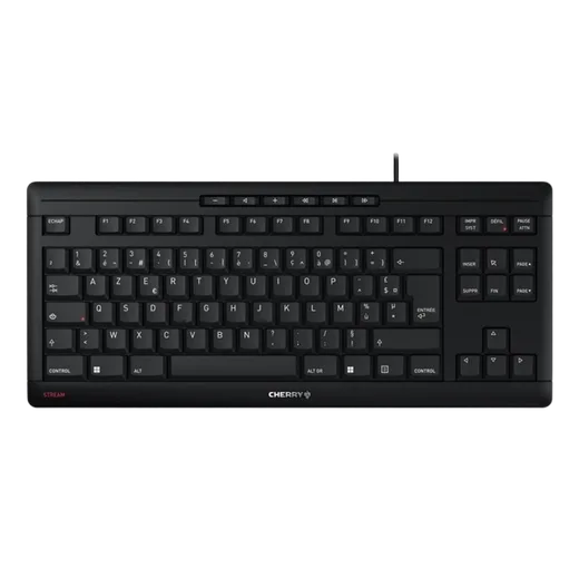 Stream Keyboard TKL - Membrane/Filaire/Noir