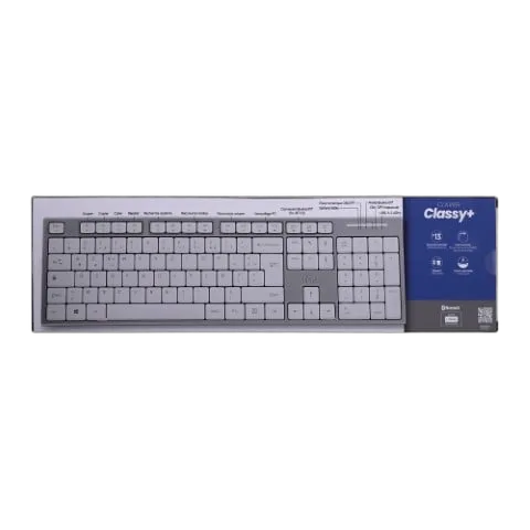 T'nB Clavier rechargeable KBWBTGR - Sans fil - Gris/Blanc — vue 4