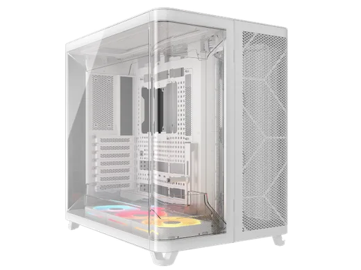 Corsair Air 5400 LX-R RGB Link Blanc - MT/Sans Alim/E-ATX