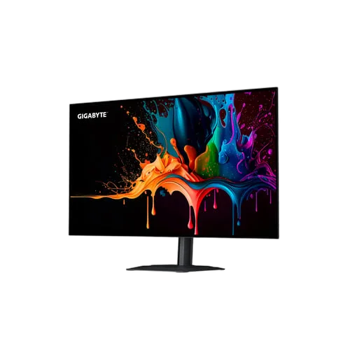 Gigabyte MO27Q28G - 27" WOLED QHD 280Hz Pivot HP USB-C Compatible G-Sync — vue 2