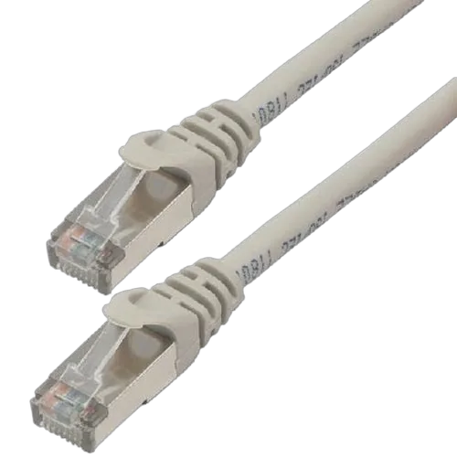 Câble réseau Cat.6A S/FTP Gris LSZH - 1m