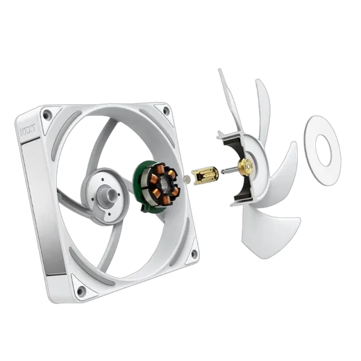 NZXT F120X RGB - 120mm - Blanc — vue 4