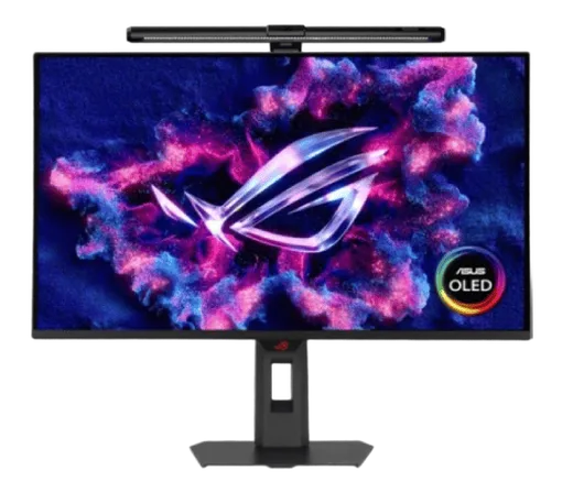 Asus XG27AQDMESZ 27" QD-OLED QHD 240Hz + ROG Aura Light Bar