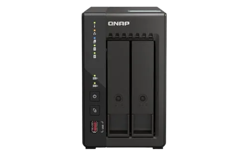 Qnap TS-253E - 2 HDD — vue 2