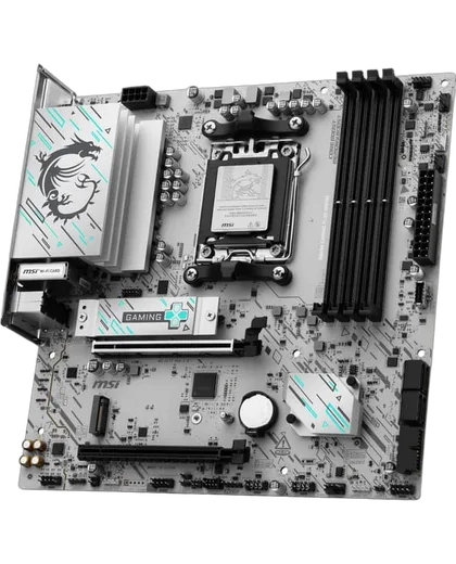 MSI B840M GAMING PLUS WIFI6E - B840/AM5/DDR5/mATX — vue 3