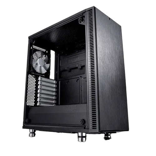 Fractal Design Define C TG Noir - MT/Sans Alim/ATX — vue 2