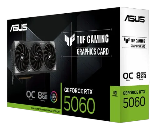Asus TUF Gaming GeForce RTX 5060 8GB GDDR7 OC Edition — vue 10