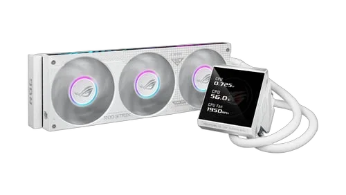 Asus ROG Strix LC IV 360 ARGB LCD - 360mm - Blanc