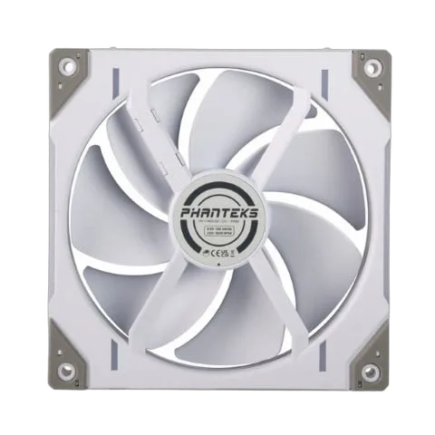 Phanteks D30 PWM Regular Airflow D-RGB - Pack 3x140mm - Blanc — vue 3