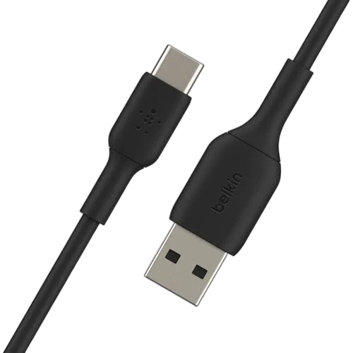 Belkin USB-A to USB-C Cable 1M Black — vue 2