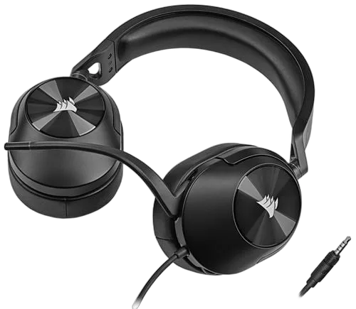 Corsair HS55 Stereo - Filaire - Carbon — vue 3