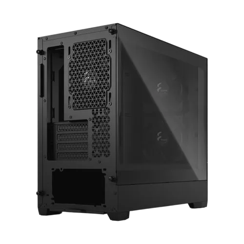 Fractal Design Pop Mini Silent Black TG Clear Tint - mT/m-ATX — vue 12