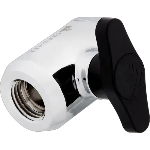 Corsair Hydro X Series XF robinet vanne - Chrome — vue 2