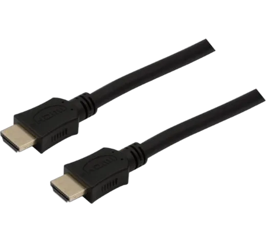 Câble HDMI 2.0 HighSpeed + Ethernet mâle/mâle - 5m - Noir