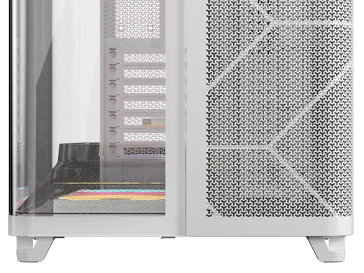 Corsair Air 5400 LX-R RGB Link Blanc - MT/Sans Alim/E-ATX — vue 5