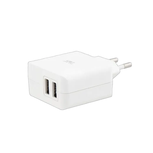 T'nB Chargeur secteur 24W - 2 ports - Blanc — vue 1