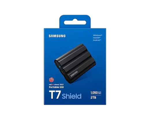 Samsung T7 SHIELD 2To Black — vue 8