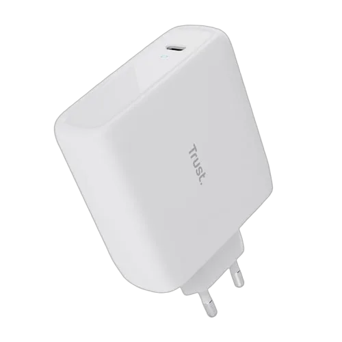 Trust Chargeur universel MAXO 100W - USB-C + Câble 2m USB-C - Blanc — vue 2