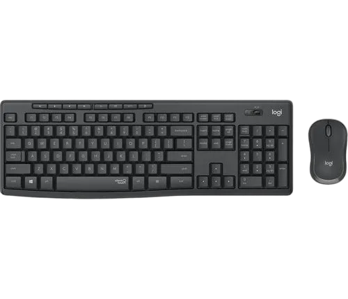 MK295 Silent Wireless Combo GRAPHITE