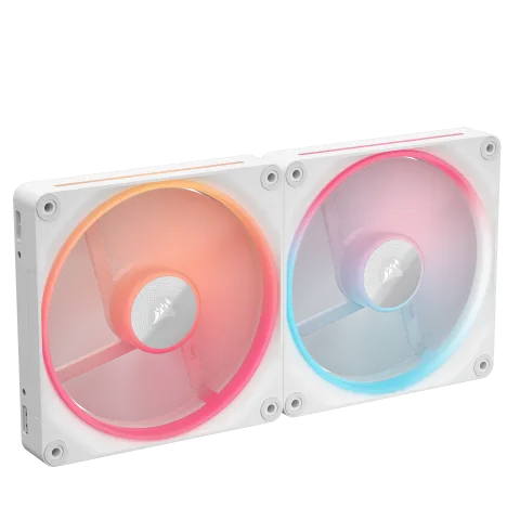 Corsair LX140-R RGB PWM (2x140mm) - Blanc