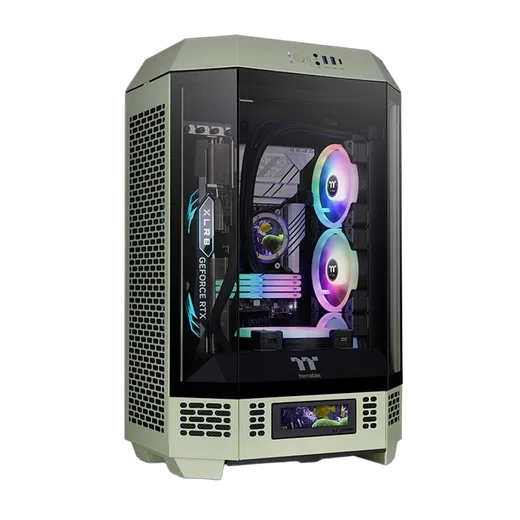 Thermaltake The TOWER 300 Matcha Green - mT/Sans Alim/mATX