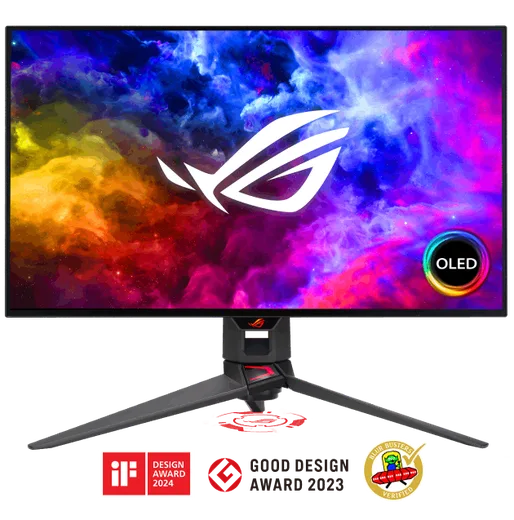 Asus PG27AQDM - 27" OLED QHD 240Hz 0.03ms USB-C Compatible G-Sync FreeSync Premium-Seconde Vie-Parfait Et