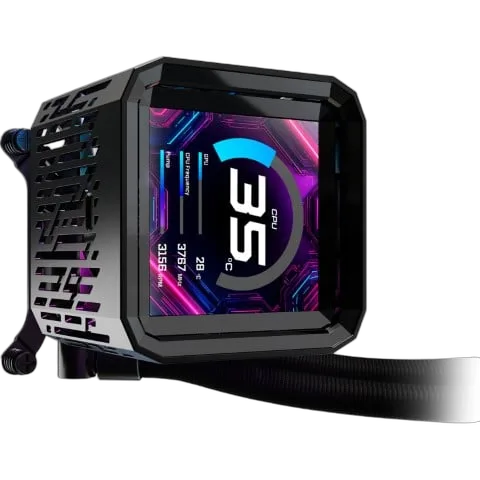 ASRock PHANTOM GAMING 360 LCD - 360mm - Noir, vue 5