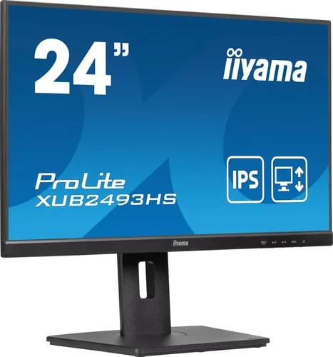 Iiyama PROLITE XUB2493HS-B6 - 24" FHD 100Hz IPS 0.5ms Adaptive Sync — vue 3
