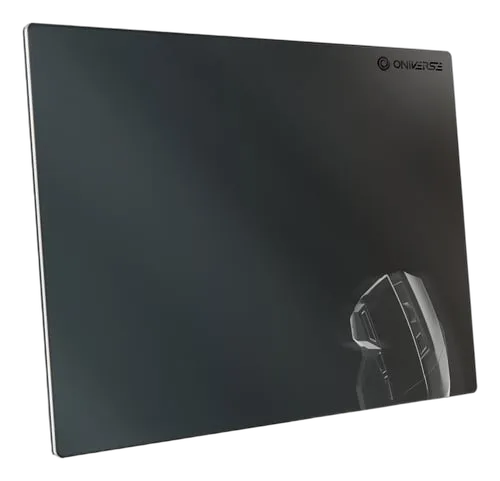 Oniverse Obsidian Logo Tapis en verre - S/Noir — vue 3