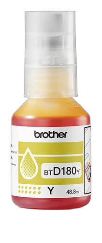 Brother Cartouche d'encre BTD180Y - Jaune — vue 3