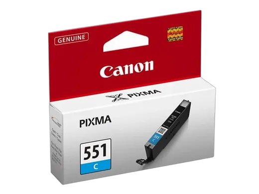 Canon CLI-551 C Cyan — vue 1