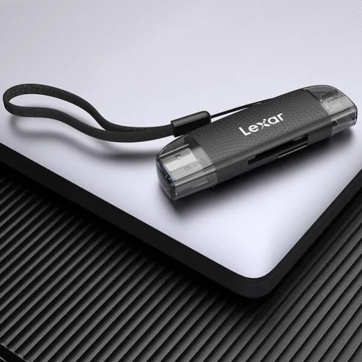 Lexar RW310X - Lecteur SD / Micro SD - USB 3.2 + Type C — vue 4