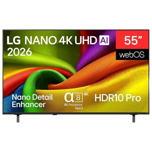 LG Nano 55NU850B6LA - 55" 4K 60Hz Smart TV Wifi Bluetooth HDR10