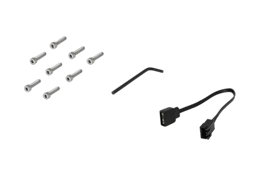 Alphacool Apex D-RAM Water cooler ARGB - 4 Slots Argent — vue 7