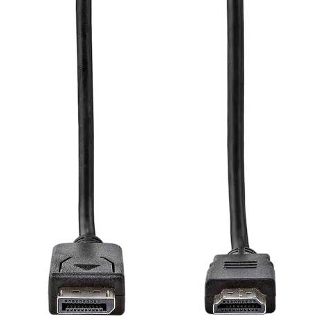 Nedis Câble DisplayPort mâle/mâle - 2m - Noir — vue 1