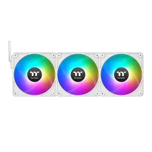 Thermaltake CT120 EX ARGB (Pack 3x120mm) - Blanc — vue 2