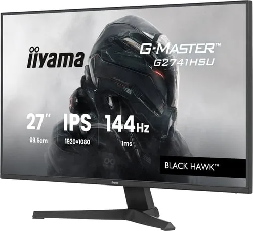 Iiyama G-Master G2741HSU-B1 - 27" FHD 144Hz IPS 1ms Adaptive Sync FreeSync — vue 2