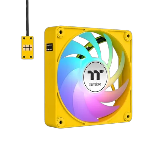 Thermaltake CT120 EX ARGB (Pack de 3x120mm) - Jaune
