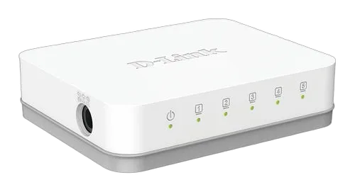 D-Link 5 Ports 10/100/1000Mbps Dlinkgo GO-SW-5G/E — vue 2