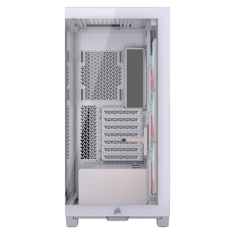 Corsair 3500X LX-R RGB ICUE LINK Blanc - MT/Sans Alim/E-ATX — vue 4
