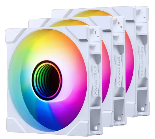 M25 Gen2 PWM Blanc Reverse Blade (3x120mm) D-RGB