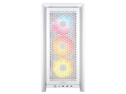 Corsair FRAME 4000D LCD RS ARGB Blanc - MT/Sans Alim/E-ATX — vue 2