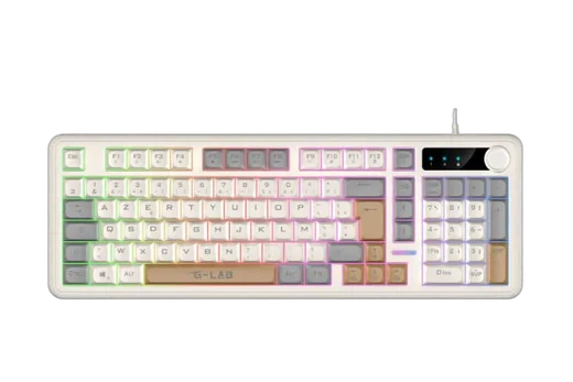 The G-LAB Keyz Caesium EX 3C - Membrane - Filaire - RGB - Noir