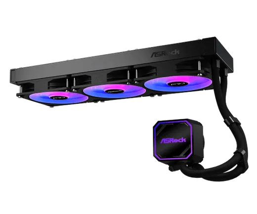 ASRock PRO 360 ARGB - 360mm - Noir, vue 3