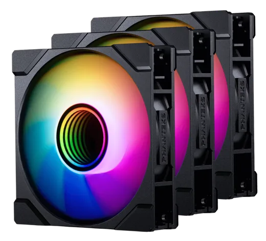 Phanteks M25 Gen2 PWM Noir Reverse Blade (3x120mm) D-RGB