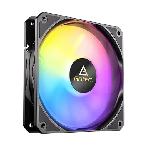 Antec P12 PWM ARGB (Pack de 3x120mm) - Noir — vue 3