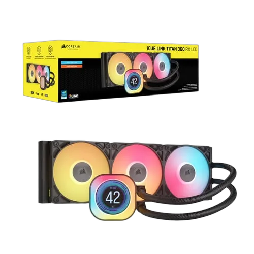 Corsair iCUE LINK TITAN 360 RX LCD AIO/360mm — vue 2